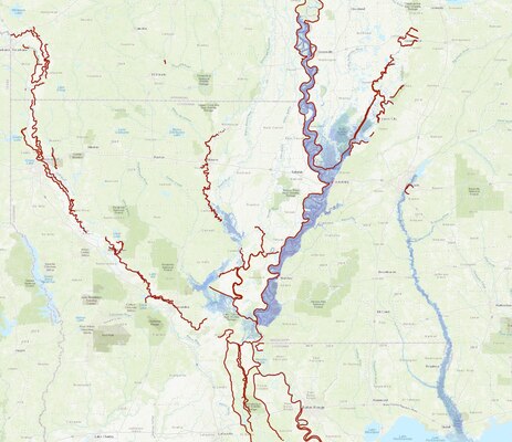 Vicksburg District announces updates to online inundation mapping viewer