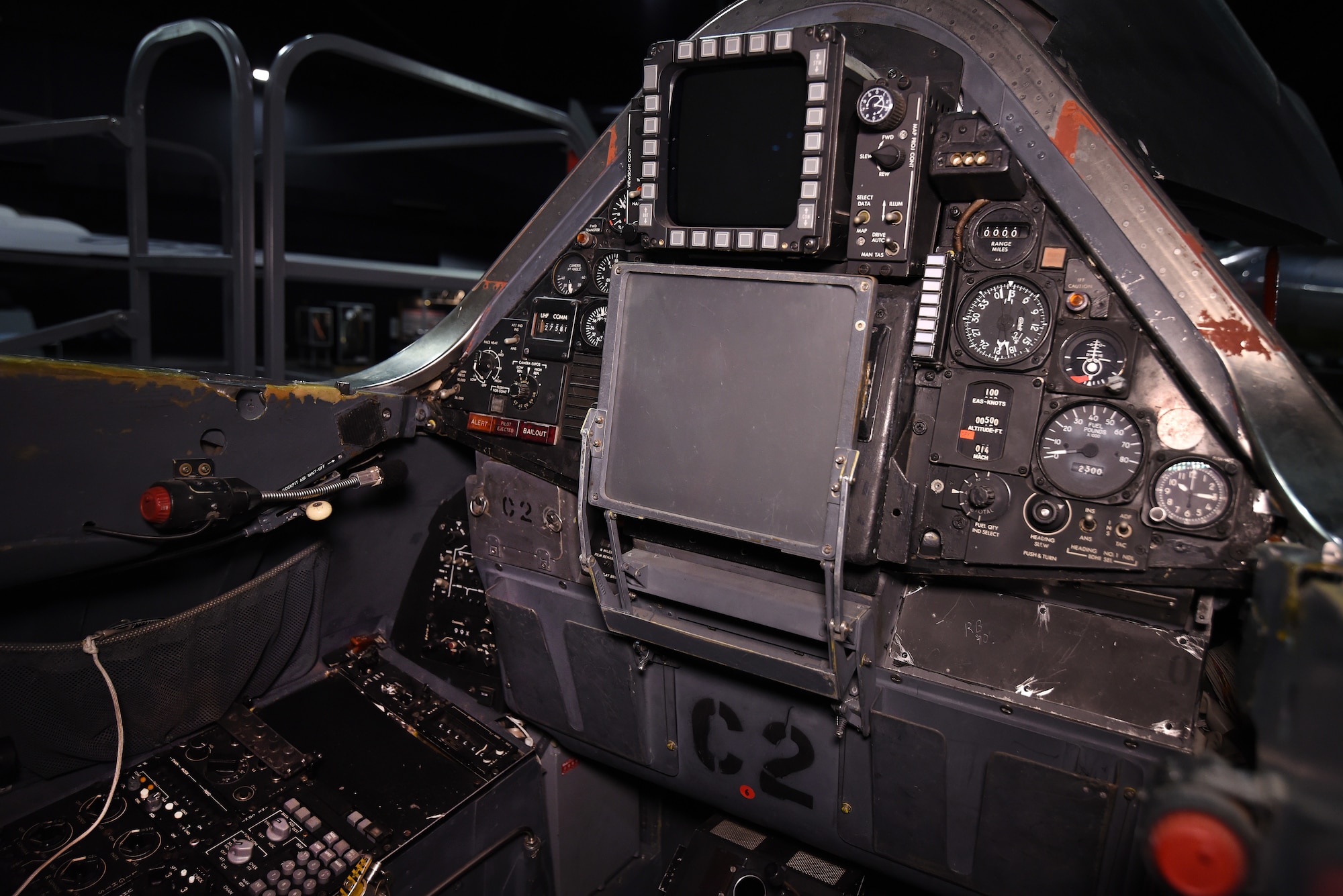 Lockheed SR-71A rear cockpit