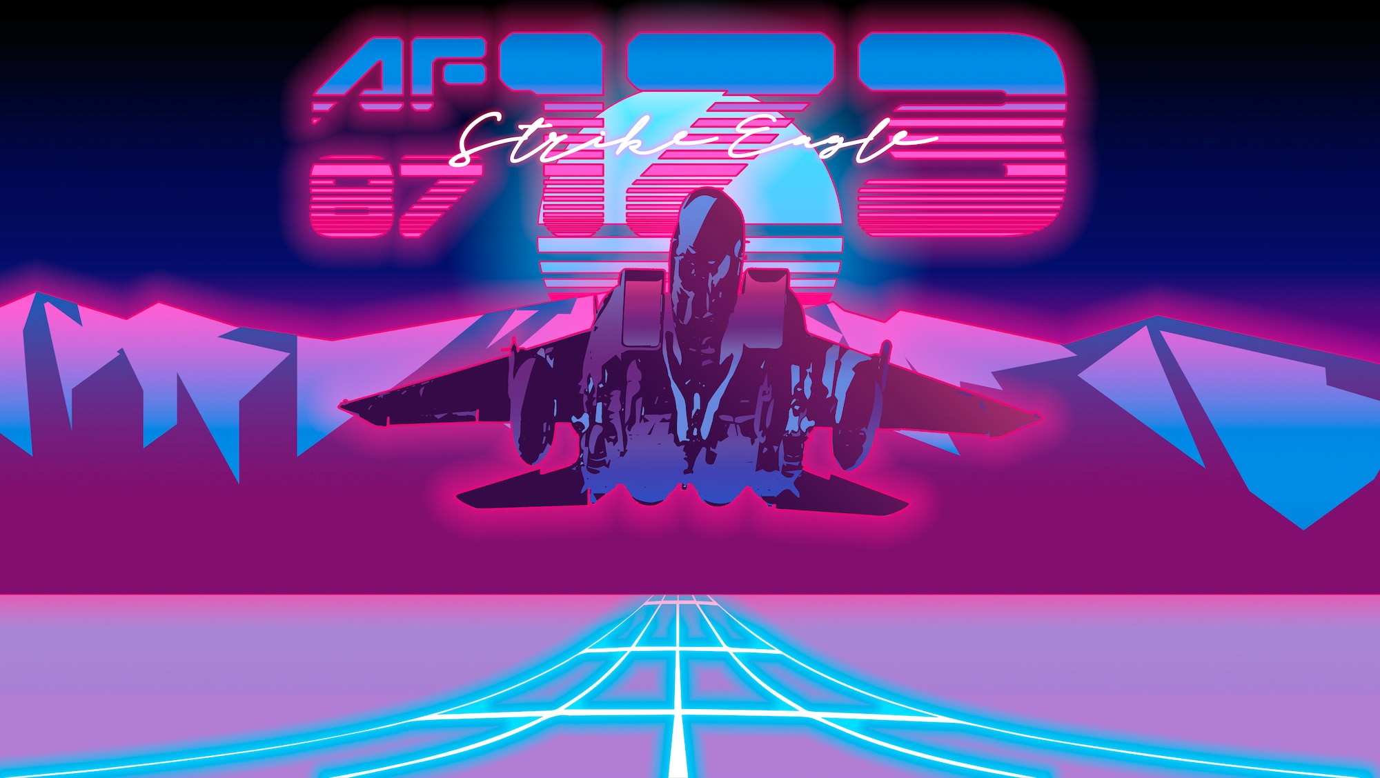 This U.S. Air Force graphic represents the F-15E Strike Eagle, tail number 87-173, assigned to the 389th Fighter Squadron at Mountain Home Air Force Base, Idaho. Jet 173 was the lead jet during the longest sortie performed by a fighter jet in mission called the “Kabul-ki Dance” Nov. 12, 2001, during Operation Enduring Freedom. This mission lasted over 15 hours and required 10 in-air refuelings while evading enemy attacks to, ultimately, take out several critical targets. (U.S. Air Force photo by Senior Airman Janae Capuno)