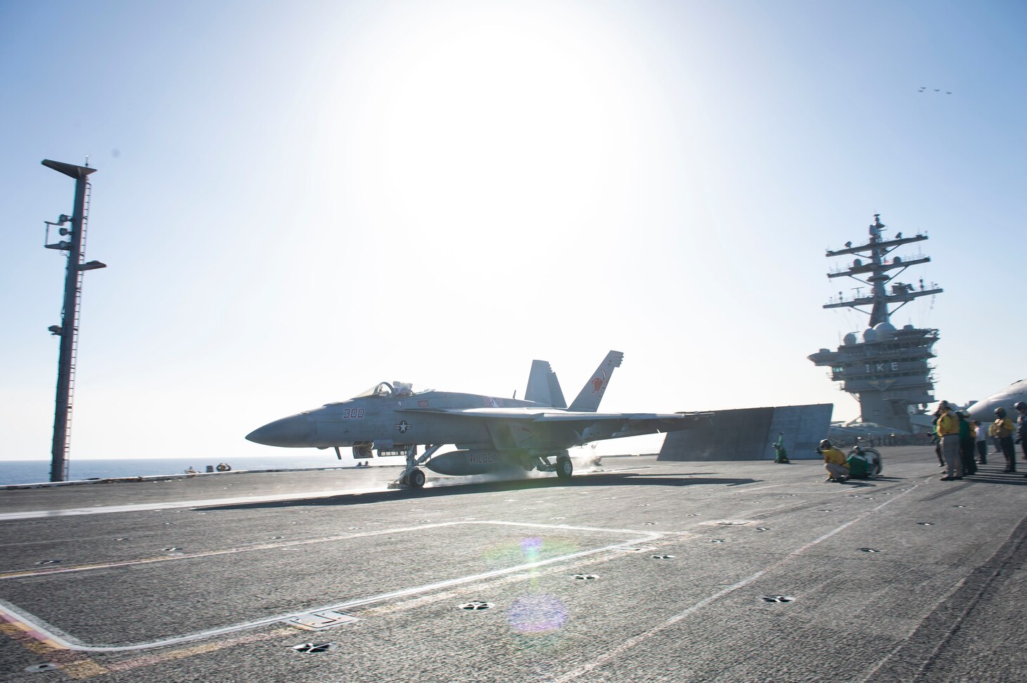 Ike INCHOPS to U.S. 6th Fleet