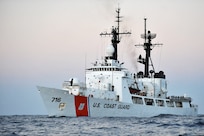 CGC DALLAS AT SEA