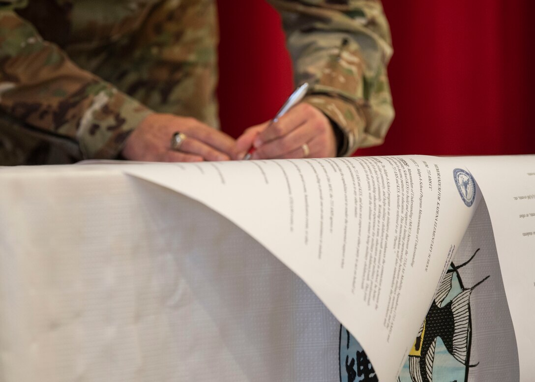 The Adopt-a-School program is a voluntary, ongoing partnership between a school and a military unit that will foster a mutually beneficial partnership between the local school and the Airmen.