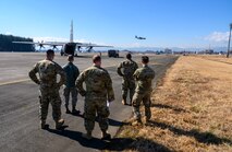 Airmen from the 35th Fighter Wing integrated with units from Little Rock Air Force Base, Arkansas, and Yokota Air Base, Japan, for Total Force cooperation event aimed at Agile Combat Employment development at Yokota Air Base, Feb.12-13.