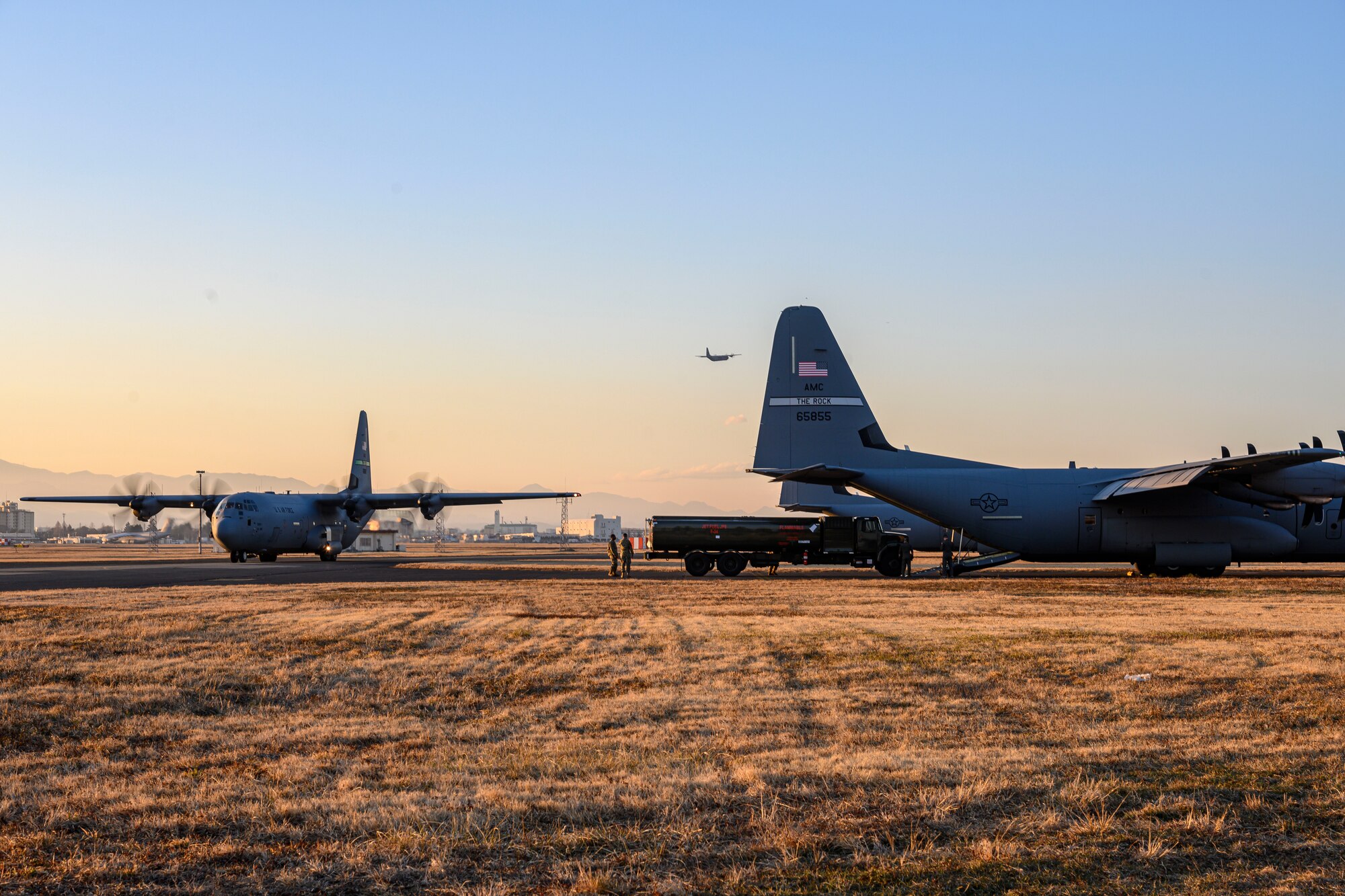 Airmen from the 35th Fighter Wing integrated with units from Little Rock Air Force Base, Arkansas, and Yokota Air Base, Japan, for Total Force cooperation event aimed at Agile Combat Employment development at Yokota Air Base, Feb.12-13.
