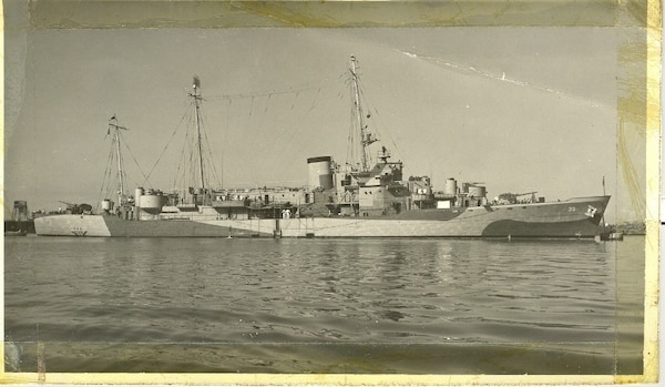 A scan of a photo of CGC Ingham