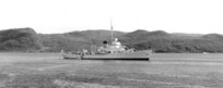 A scan of a photo of USCGC Taney