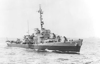 A scan of a photo of USCGC Taney