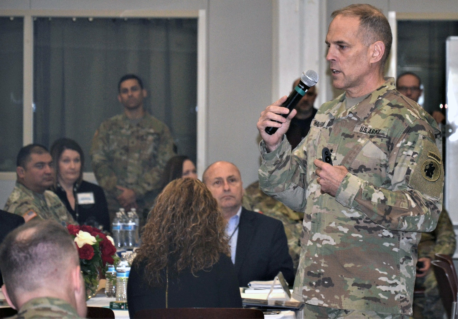 Maj. Gen. Daniel L. Walrath speaks