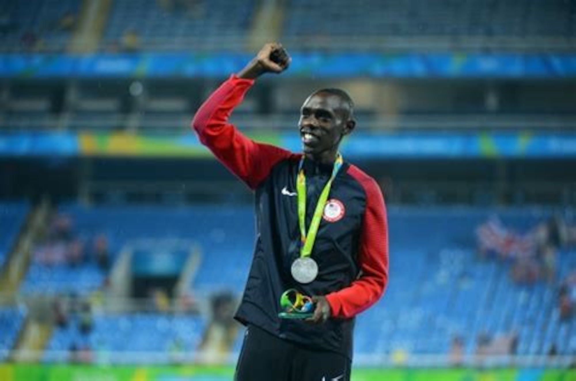 American Olympian and U.S. Army veteran Paul Chelimo will be the 2020 Air Force Marathon guest speaker.  Chelimo was the 2016 Olympic silver medalist at 5000 meters in Rio and the 2017 World Championship bronze medalist at 5000 meters. He is currently training for the 2020 Summer Olympics in Tokyo in August. (Courtesy photo)