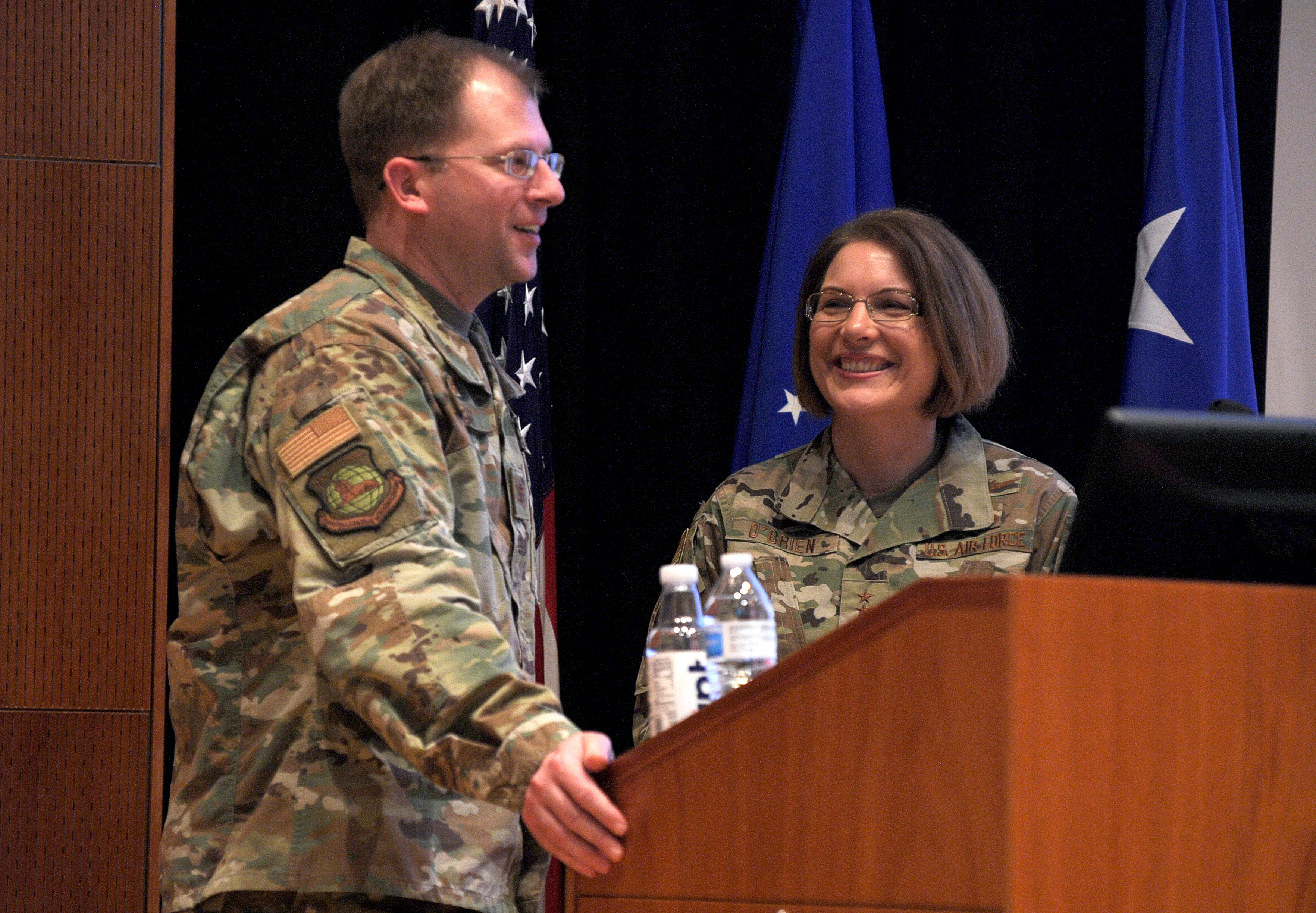 Lt. Gen. Mary O’Brien visits NASIC > National Air and Space ...