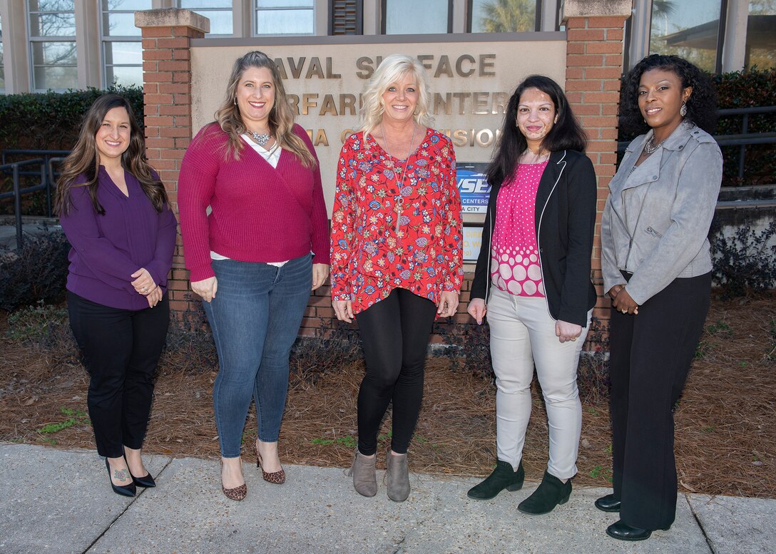 SWC PCD’s Samantha Snellen, Ashley Simpers, Paige Sauls, Komal Patel, and Linda Magee accomplished the Certified Defense Financial Management Certification (CDFM).
