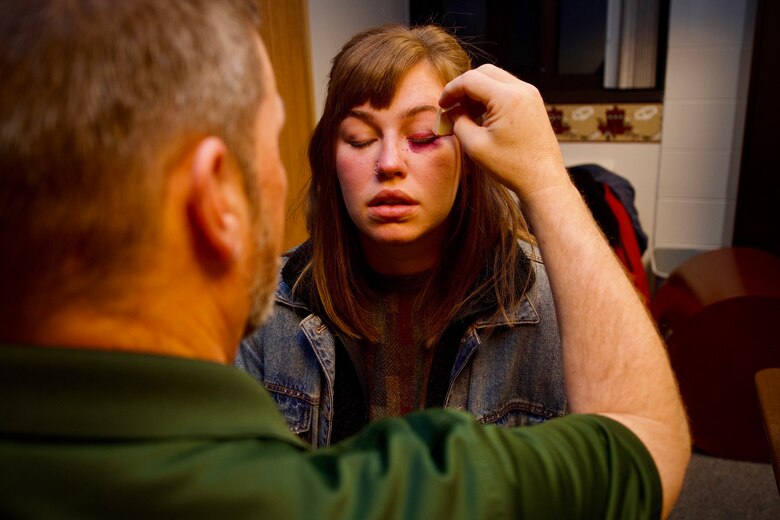 10th Abw Focuses On Intimate Partner Violence With Black Eye