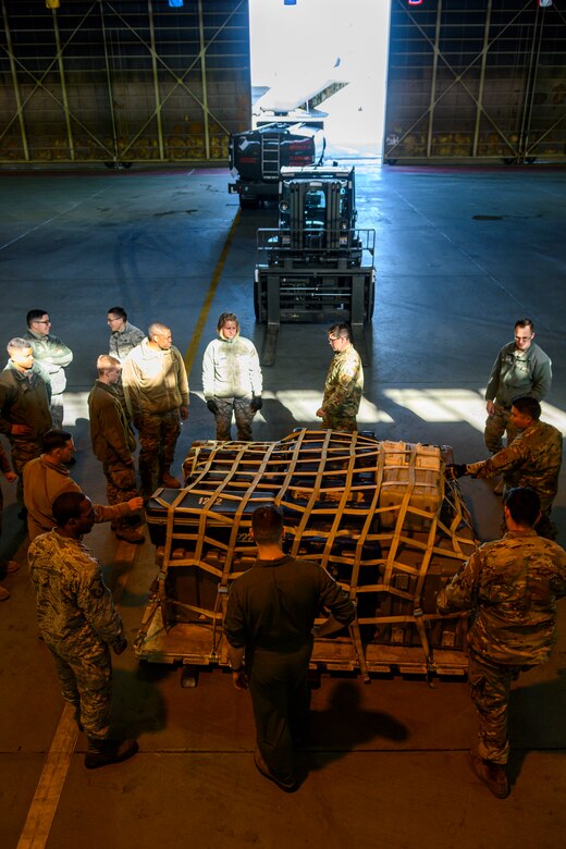 Airmen from the 35th Fighter Wing integrated with units from Little Rock Air Force Base, Arkansas, and Yokota Air Base, Japan, for Total Force cooperation event aimed at Agile Combat Employment development at Yokota Air Base, Feb.12-13.