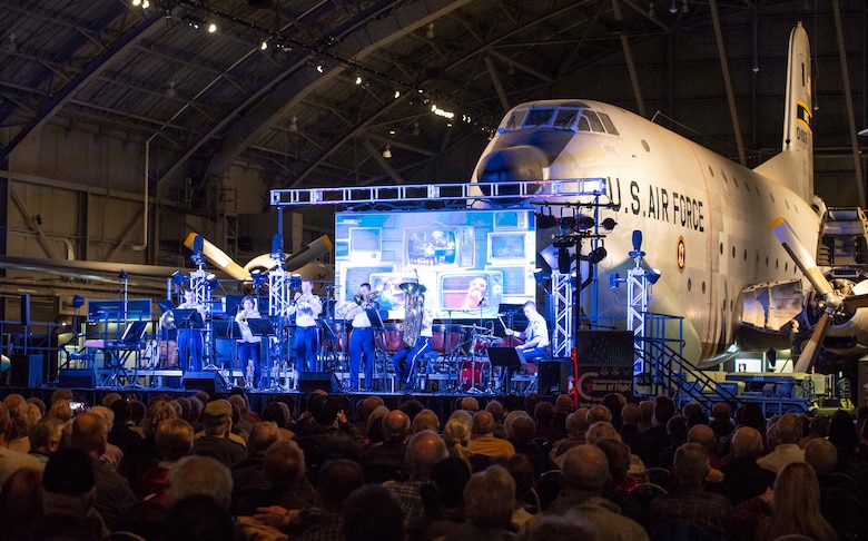 The U.S. Air Force Band of Flight, Spirit of Freedom ensemble perform