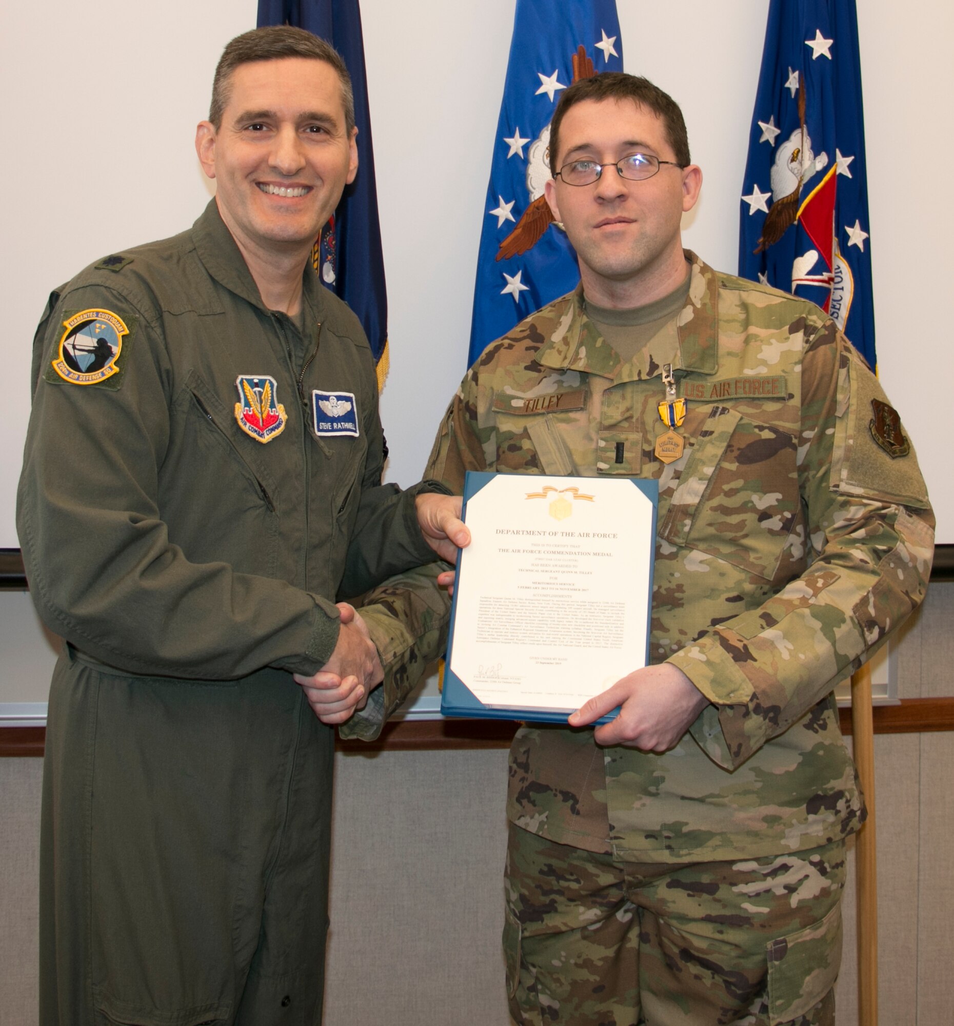Tilley Receives AFCM