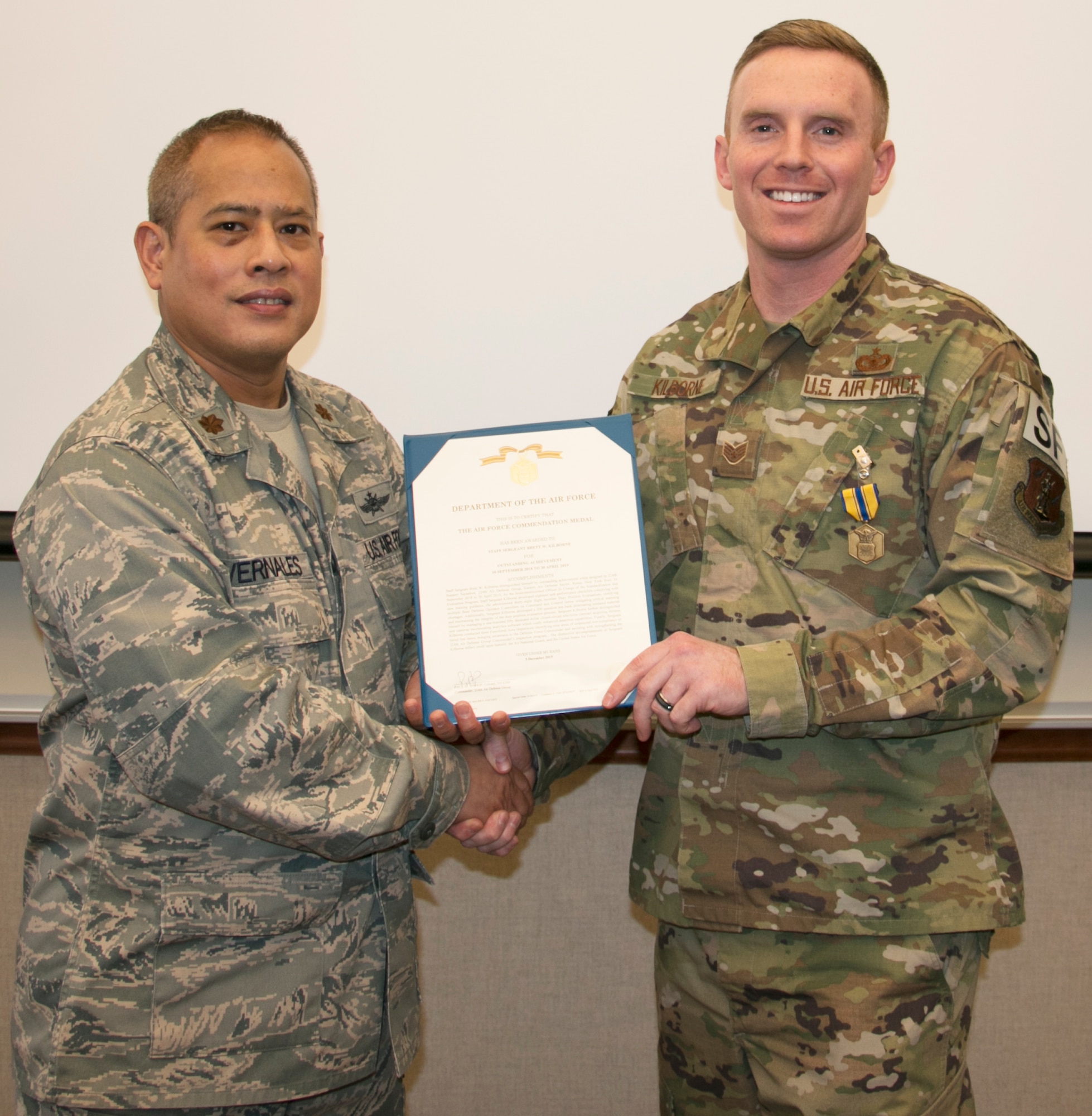 Kilborne Receives AFCM
