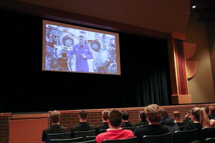 Oath of enlistment becomes out-of-this-world experience