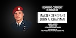 graphic of Master Sgt. John Chapman