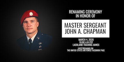 graphic of Master Sgt. John Chapman