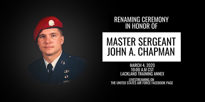 graphic of Master Sgt. John Chapman