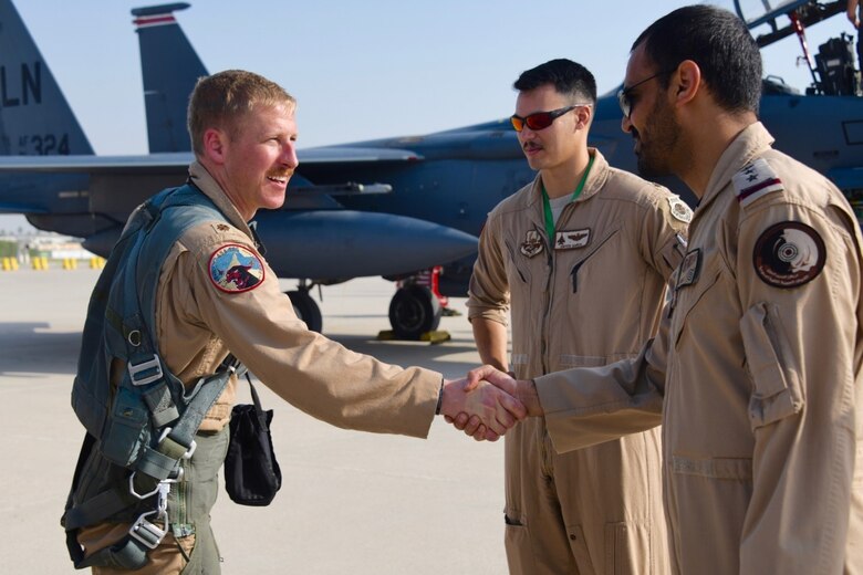 Airmen assigned to the 378th Air Expeditionary Wing at Prince Sultan Air Base, Kingdom of Saudi Arabia, participated in the Royal Saudi Air Force’s Warfare Center training at King Abdulaziz Air Base, KSA.
