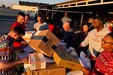 U.S. Soldiers who serve as mail clerks in the 30th Armored Brigade Combat Team, sort and load packages at the Camp Buehring post office in Kuwait on Christmas Day, Dec. 25, 2019. The unit is comprised of more than 4,000 Citizen-Soldiers from the North Carolina, South Carolina, Ohio and West Virginia National Guard deployed to the Middle East to support Operation Spartan Shield.  (U.S. Army National Guard photo by Lt. Col. Cindi King)