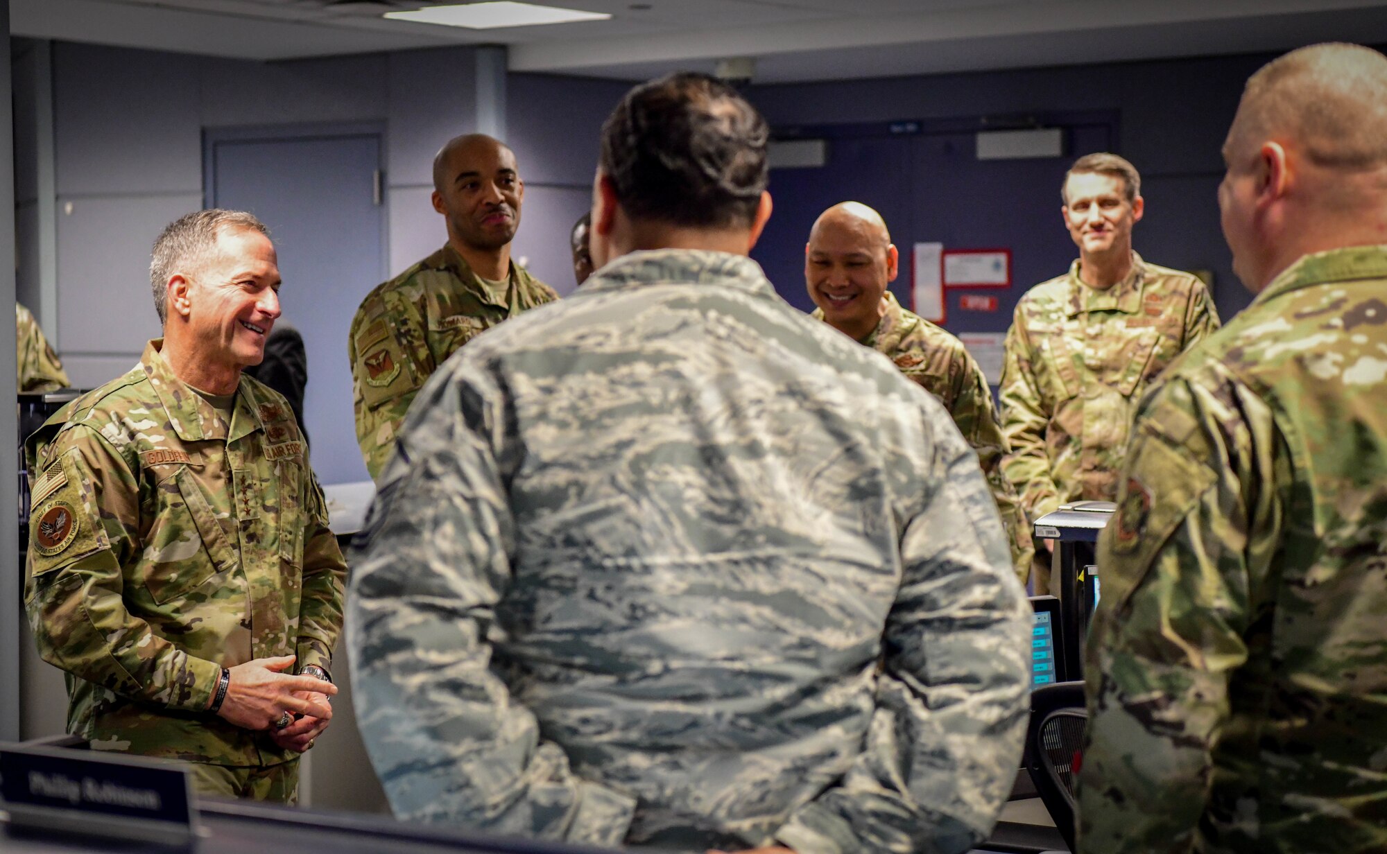 CSAF visits 618th AOC Airmen