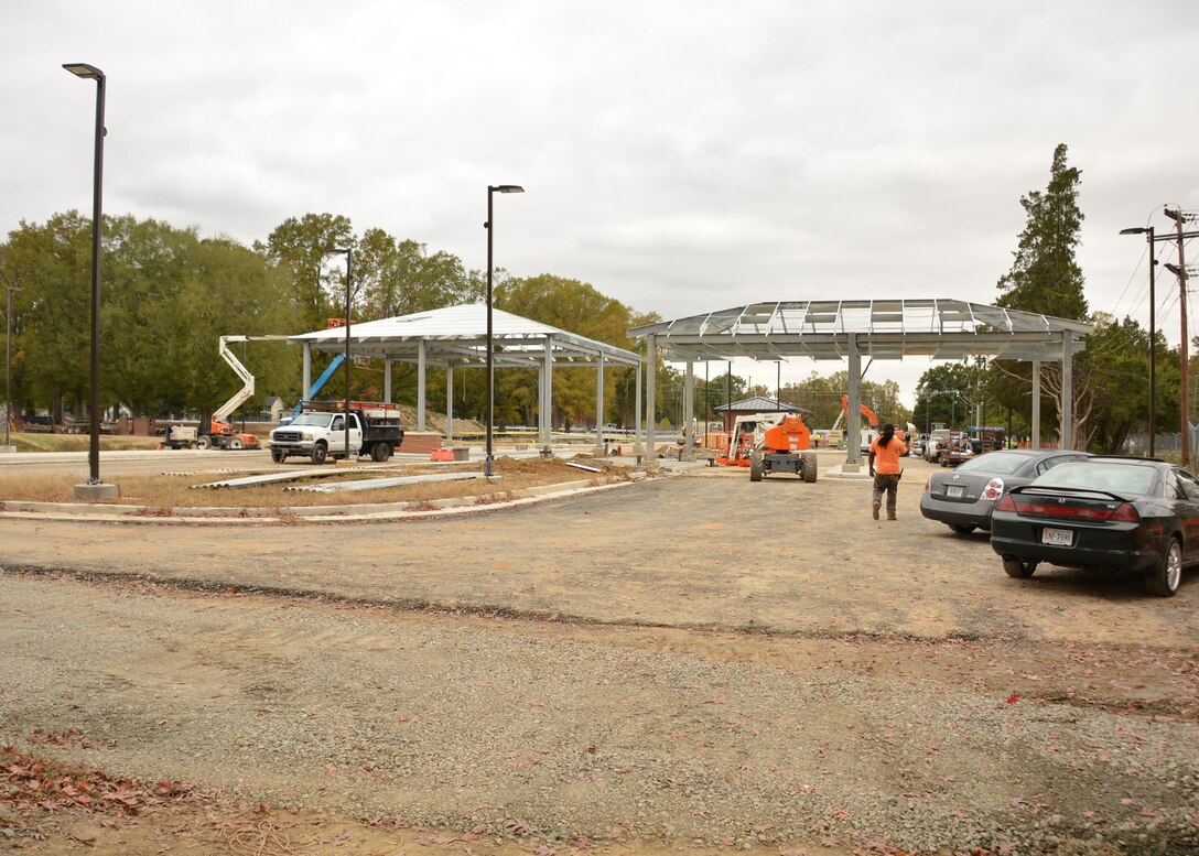 Construction on new east gate at DSCR on schedule for spring opening