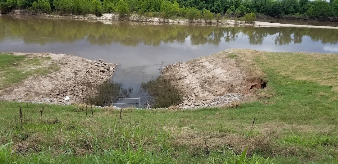 Erosion Near Outlet