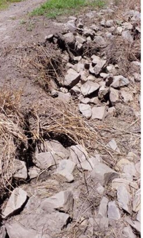 Pope County Levee after Spring 2019 Arkansas River Flood.