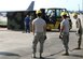 Airmen of the 752nd Operations Support Squadron unload the AN/TYQ-23A Tactical Air Operations Module weapons system as it arrives to Tinker Air Force Base in September 2019. The ground based weapons system allows squadron members at Tinker AFB to provide command and control to both live and simulated aircraft from around the country; being one of only four active duty bases to have this equipment.