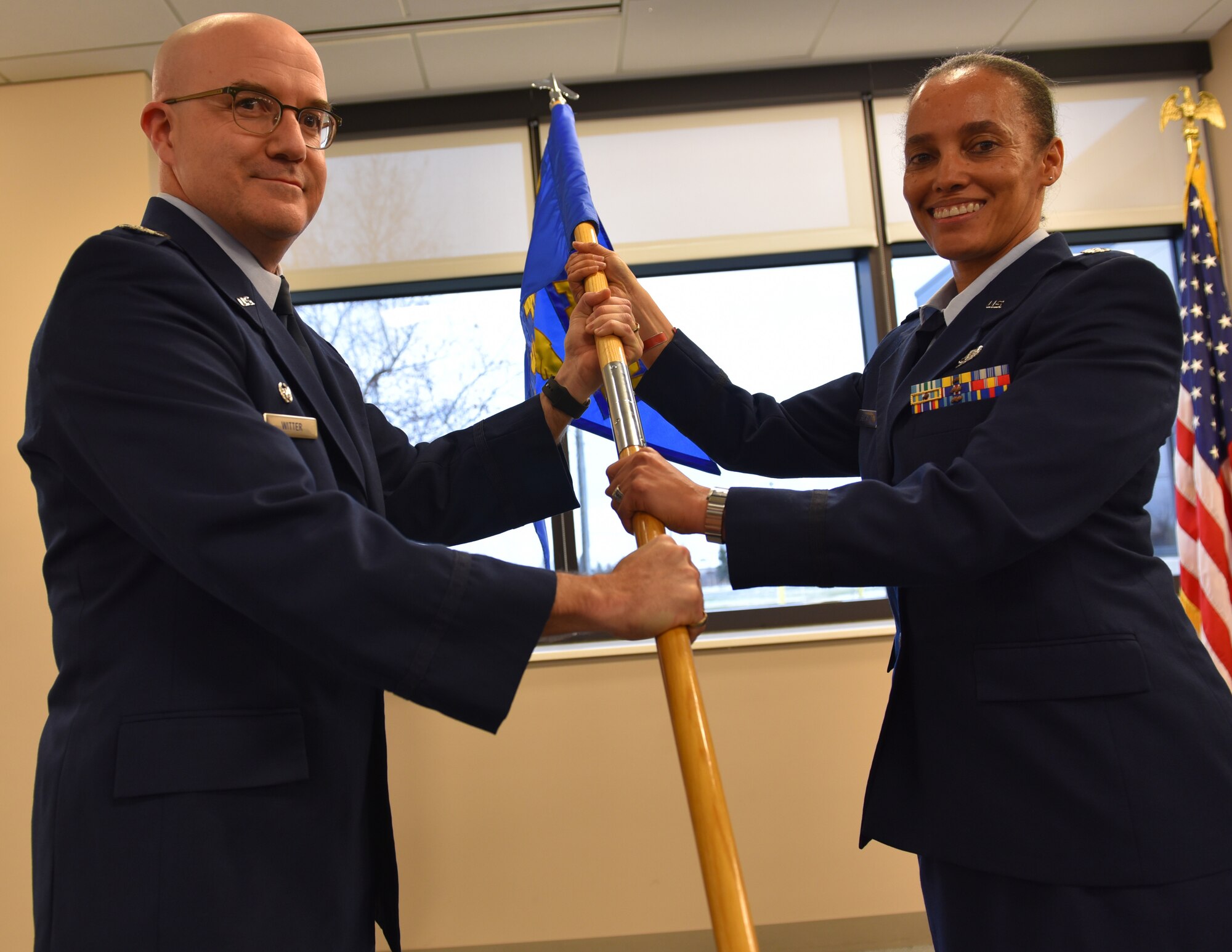 Lt. Col. Bowman takes command of 914 FSS