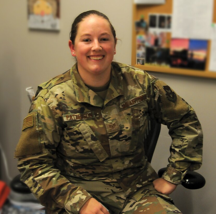 Staff Sgt. Nicole L Patterson, 445th Force Support Squadron wing training/education counselor, is the 445th Airlift Wing January 2020 Spotlight Performer.