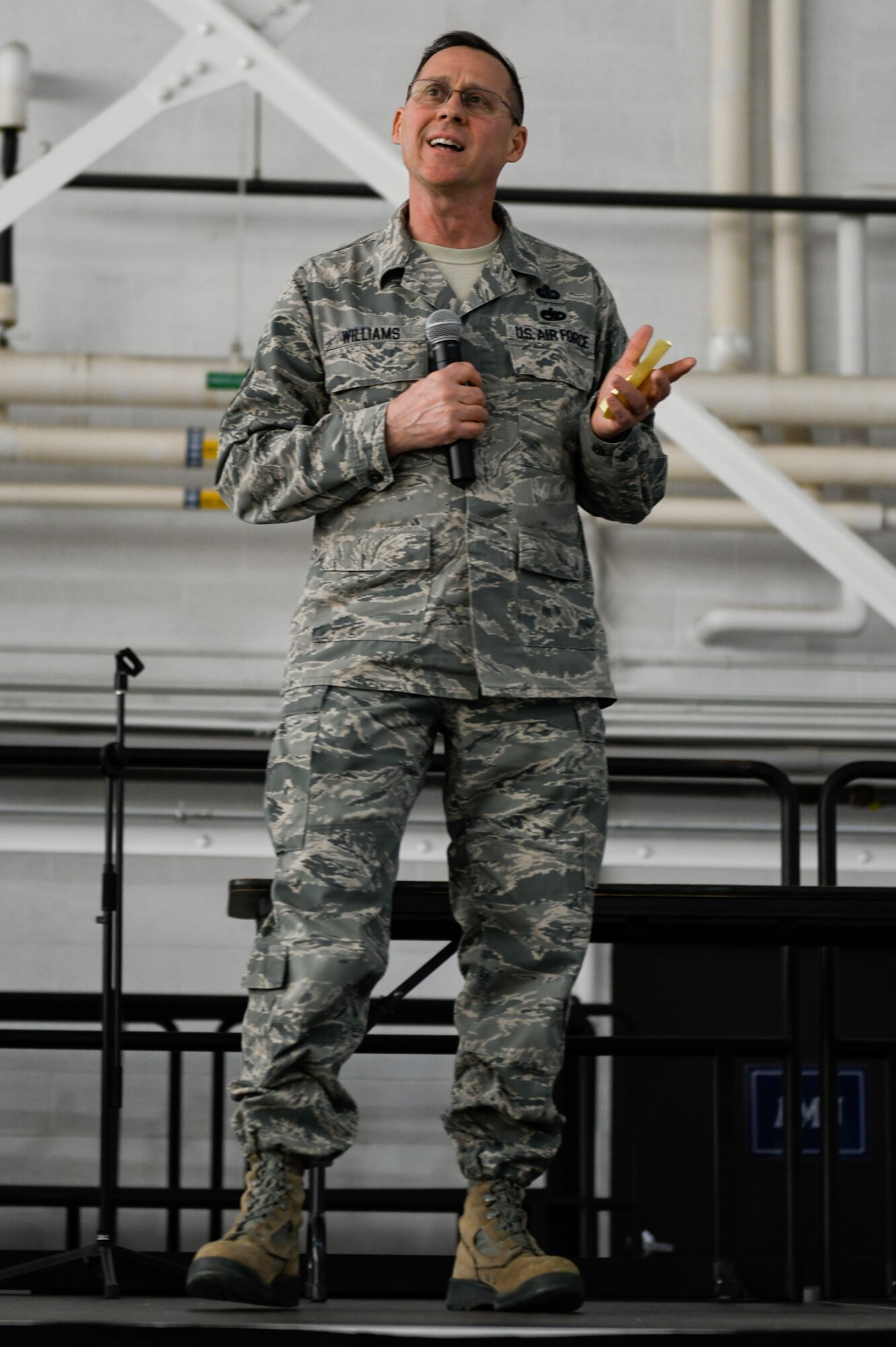 The 910th Airlift Wing’s Christmas Commander’s Call was held on Dec. 7, 2019, at Youngstown Air Reserve Station.