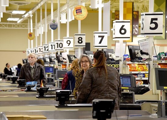 As of Jan. 1, veterans who did not retire from the military, but have service-related disabilities, are Purple Heart recipients or who were prisoners of war will now be able to receive access to military installations and receive shopping privileges to the Commissary and Base Exchange along with other on-base sites, such as the golf course, lodging and the RV campground. (U.S. Air Force photo/Kelly White)