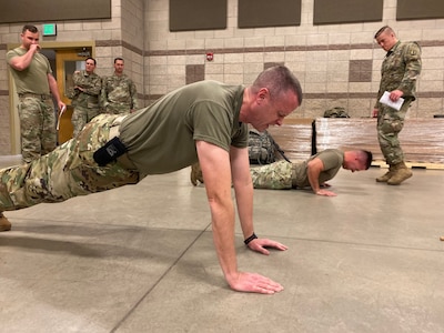 The competition included tests on basic soldiering skills, land navigation, First Aid, physical fitness, and army doctrine.