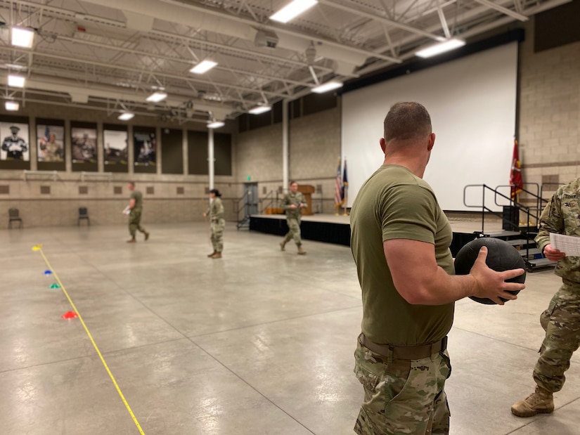 The competition included tests on basic soldiering skills, land navigation, First Aid, physical fitness, and army doctrine.
