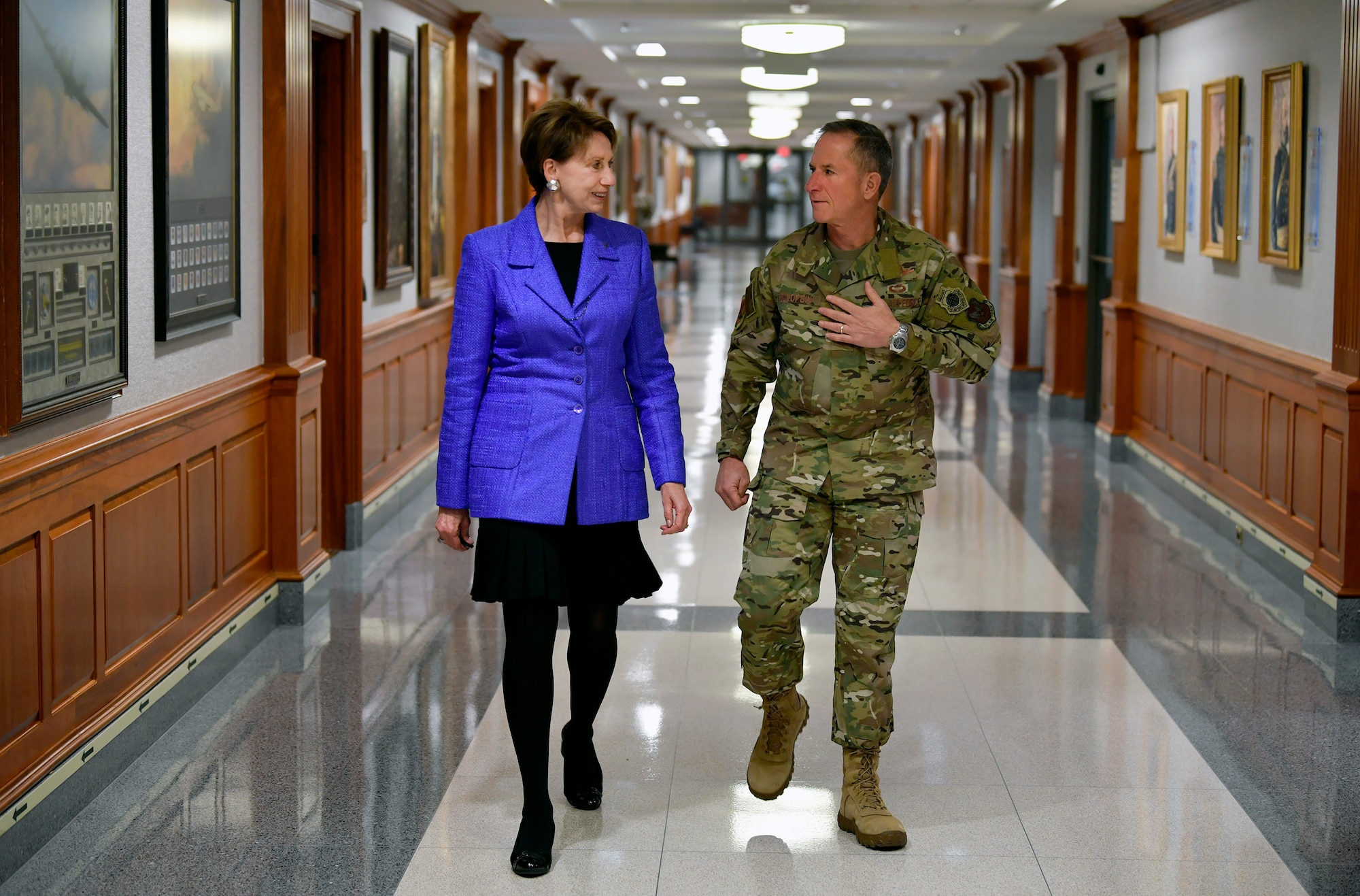 CSAF and SECAF before she takes the administrative oath of office