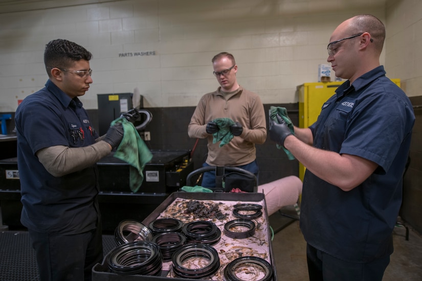 The upkeep of 40 Joint Base Charleston C-17 Globemasters takes a highly trained team of maintenance professionals to identify and repair problems. This responsibility falls under the 437th Maintenance Flight. The flight has four different work centers which make up home station check and consists of crew chiefs, jet engine mechanics, repair and reclamation and wheel and tire team members