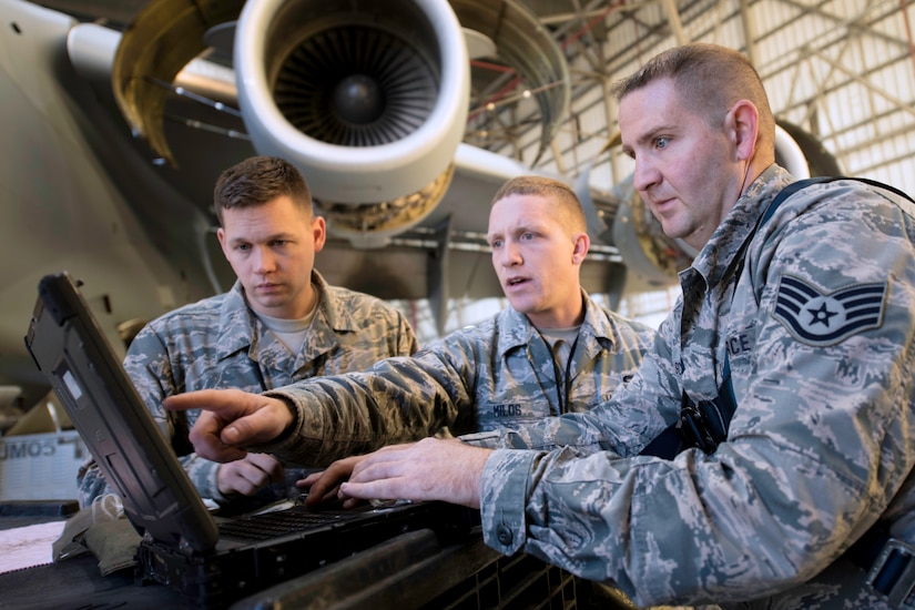 The upkeep of 40 Joint Base Charleston C-17 Globemasters takes a highly trained team of maintenance professionals to identify and repair problems. This responsibility falls under the 437th Maintenance Flight. The flight has four different work centers which make up home station check and consists of crew chiefs, jet engine mechanics, repair and reclamation and wheel and tire team members