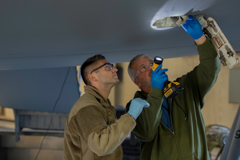 The upkeep of 40 Joint Base Charleston C-17 Globemasters takes a highly trained team of maintenance professionals to identify and repair problems. This responsibility falls under the 437th Maintenance Flight. The flight has four different work centers which make up home station check and consists of crew chiefs, jet engine mechanics, repair and reclamation and wheel and tire team members