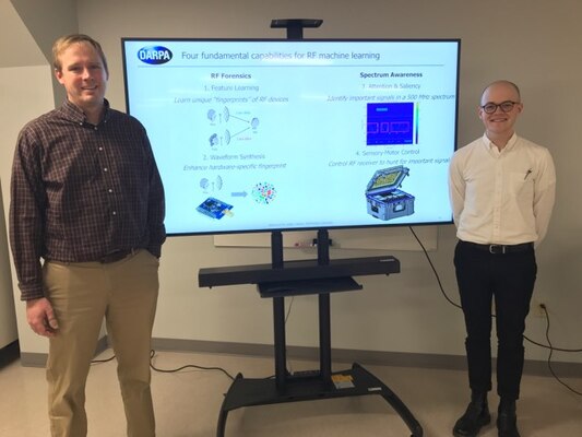 Naval Surface Warfare Center, Crane Division (NSWC Crane) scientists and engineers have contributed Crane’s first open source project to provide warfighters with more advanced systems. The contribution to the open source software project was developed to support the Defense Advanced Research Projects Agency (DARPA) Radio Frequency Machine Learning Systems (RFMLS) program.