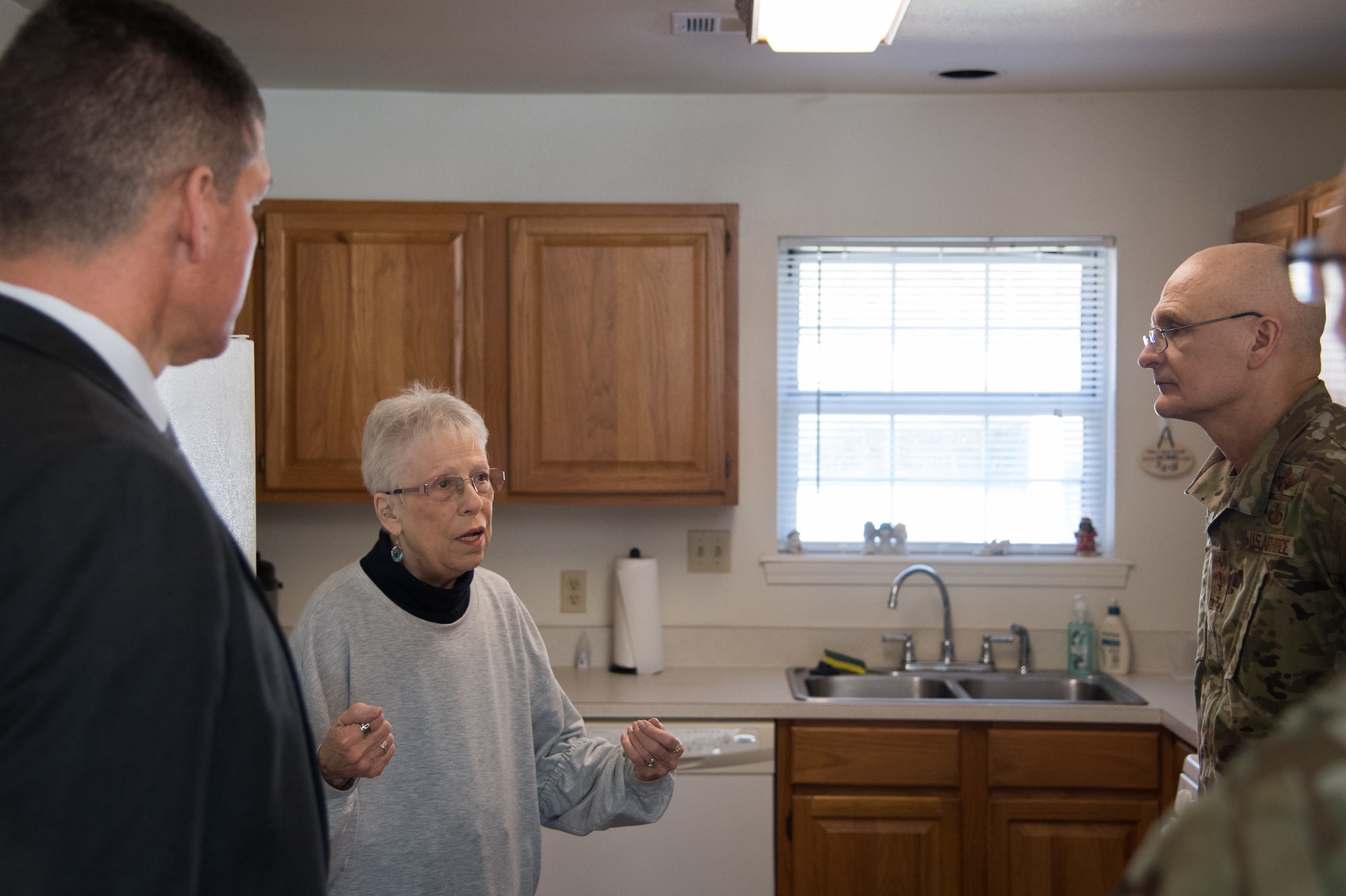 Air Force leadership conducts privatized housing tour at Barksdale