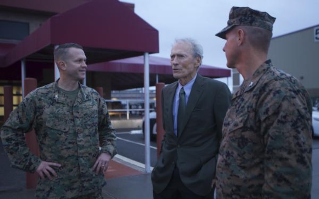 Clint Eastwood visits MCAS Camp Pendleton