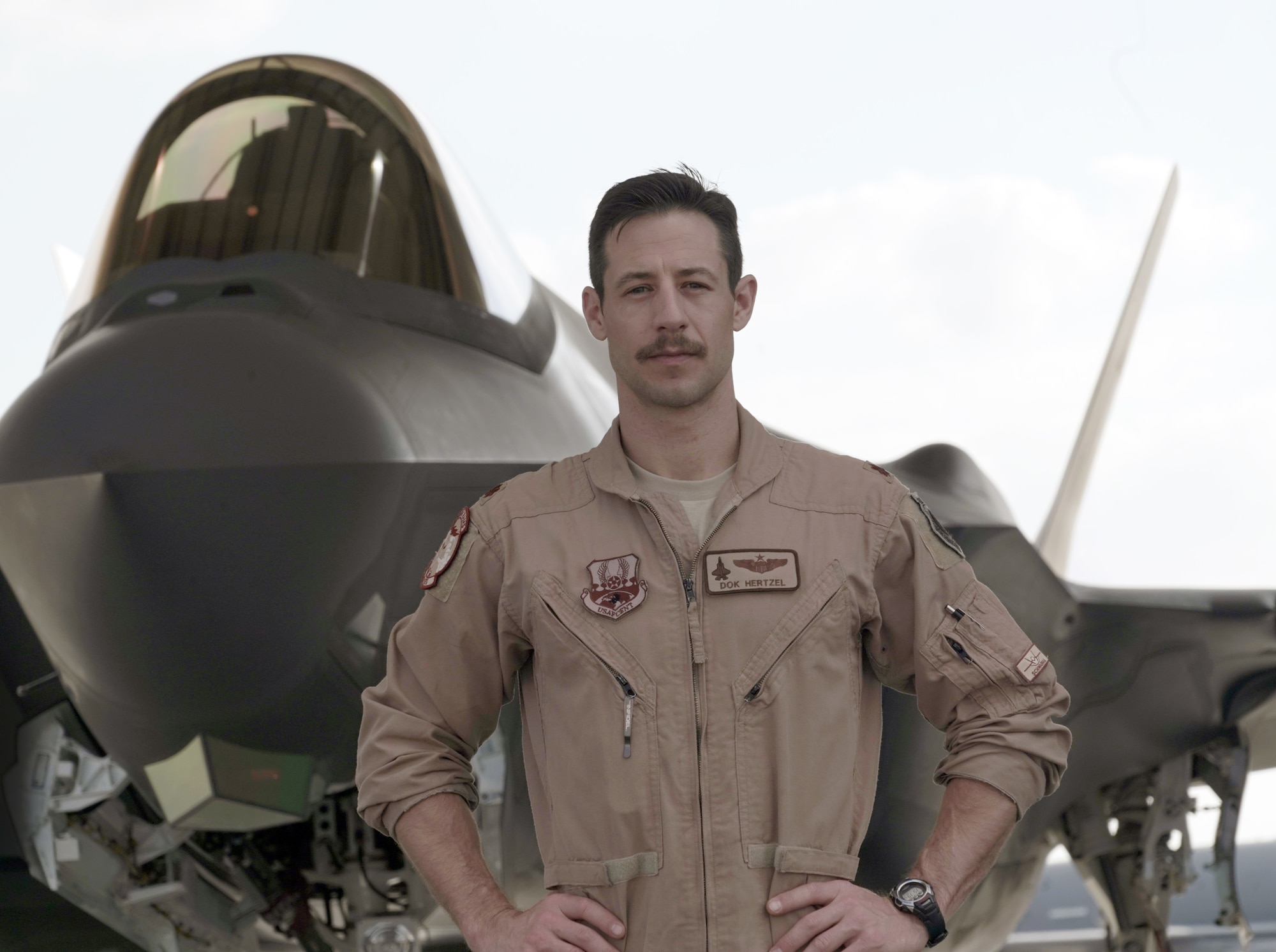 Photo of Maj. Jondavid "Dok" Hertzel.