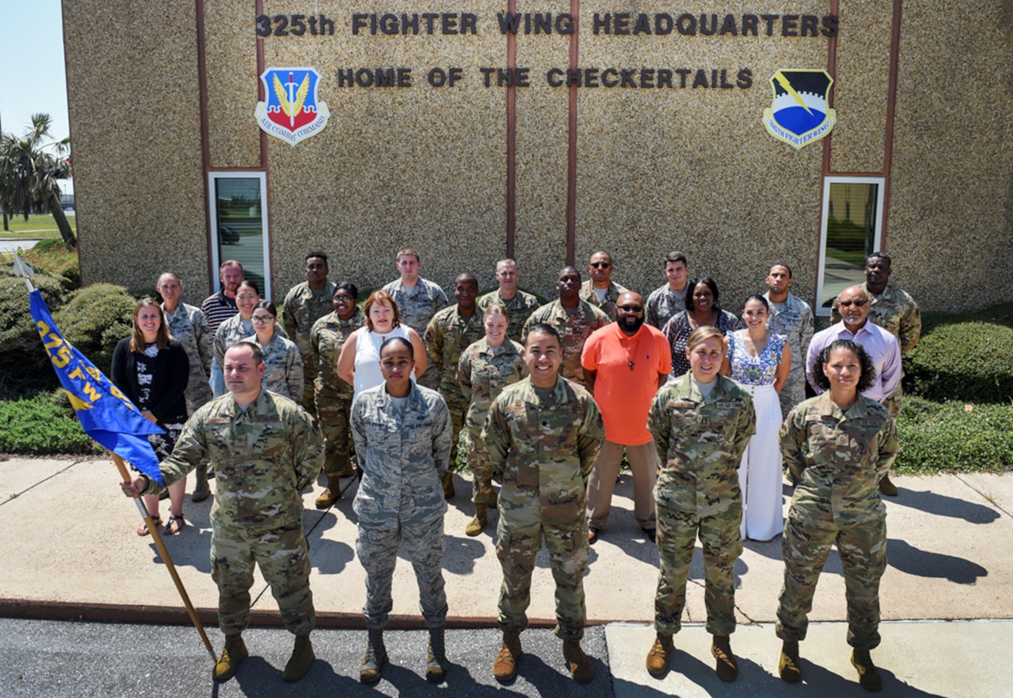 A small team assisted in getting over 11,000 people from the 325th Fighter Wing out of Hurricane Michael’s path once the evacuation order was given, and continued to provide support when Tyndall needed to be rebuilt. Tyndall’s very own 325th Comptroller Squadron fit the bill for this prestigious award. Their selflessness and dedication to the safety of others and the reconstruction efforts for the base has earned them the Gen. Larry O. Spencer Special Acts and Services Award. (U.S. Air Force article by Senior Airman Stefan Alvarez)