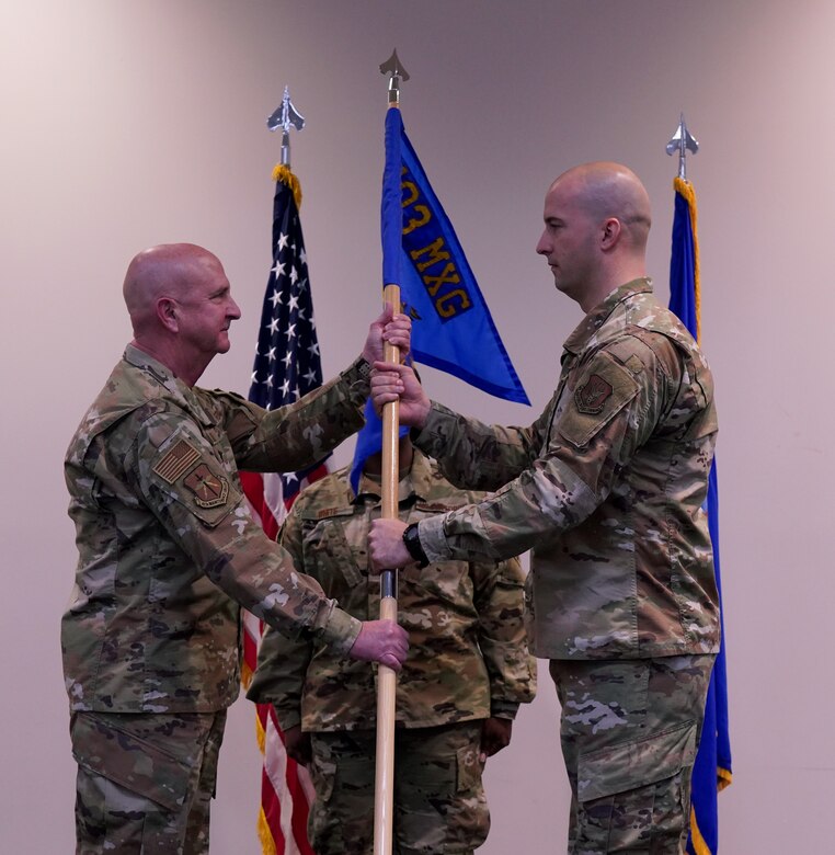 New year, new 803rd Aircraft Maintenance Squadron commander > 403rd ...