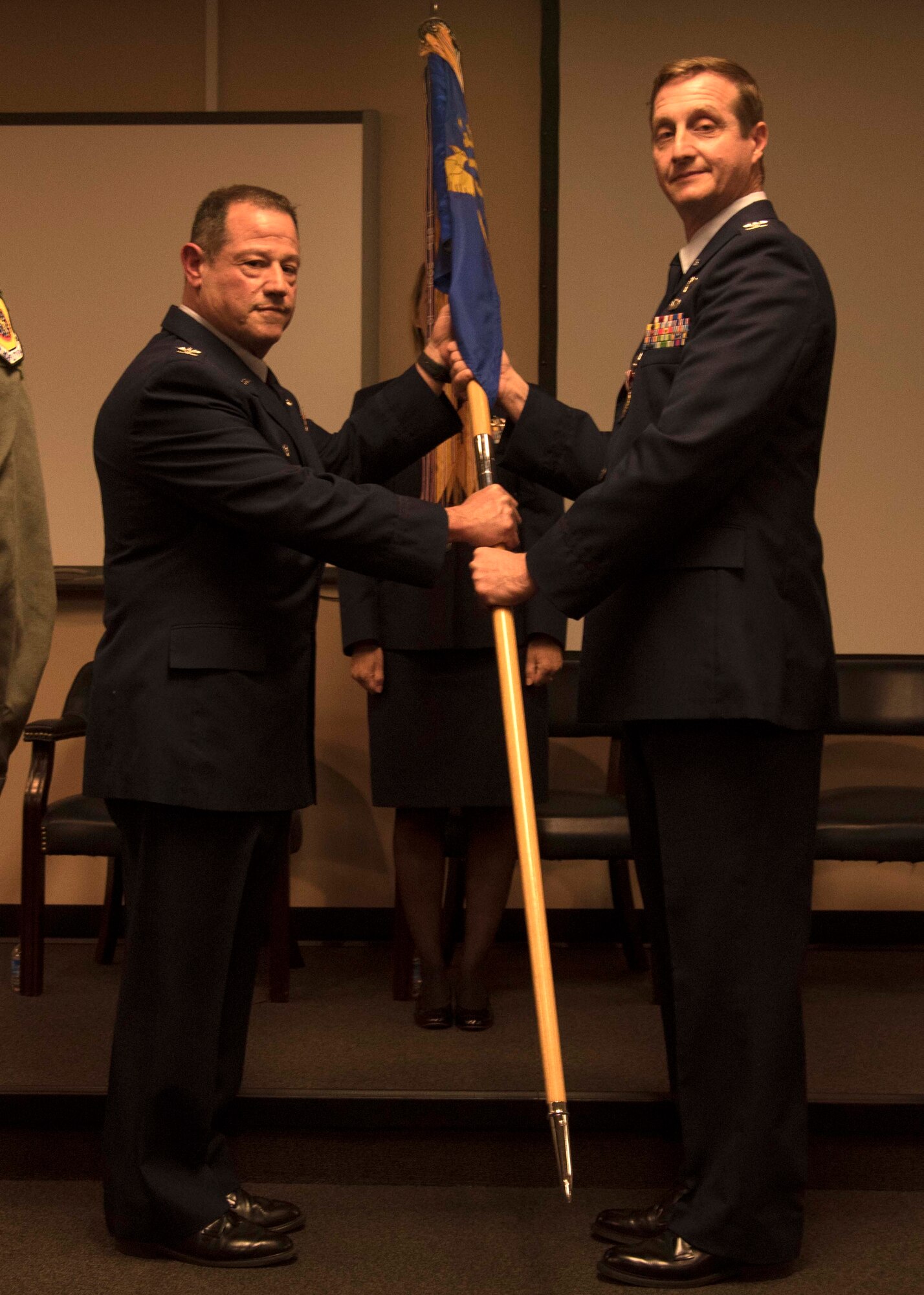 Several units of the 315th Airlift Wing held Change of Command ceremonies January 11 and 12, at Joint Base Charleston, South Carolina.