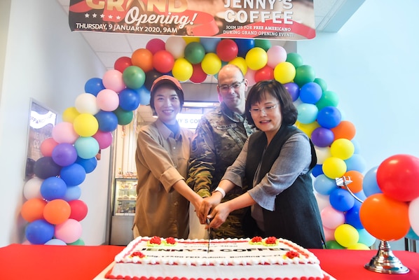 Far East District headquarters welcomes Jenny’s Coffee Shop