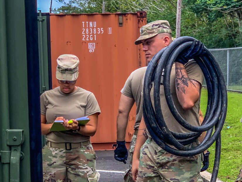 430th Quartermaster Company ready to assist in the aftermath of earthquakes in Puerto Rico